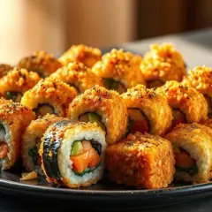Ile kalorii ma sushi wegetariańskie? Zaskakujące wartości kaloryczne