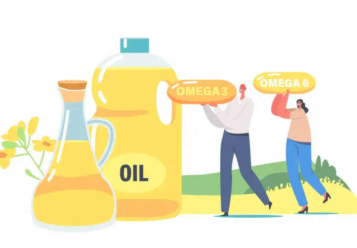 Olej roślinny z omega-3 i omega-6. Czy można zastąpić masło olejem w cieście? Tak, to zdrowsza alternatywa.