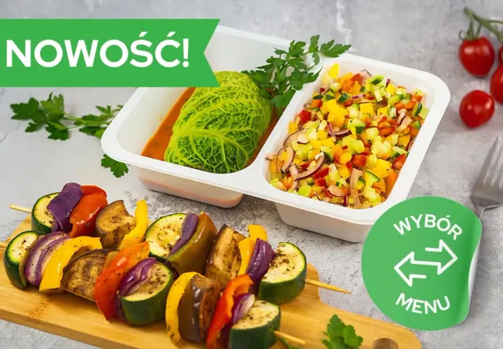 Nowość! Pyszne szaszłyki warzywne i danie z kapusty od catering dr dąbrowskiej. Wybierz swoje menu.