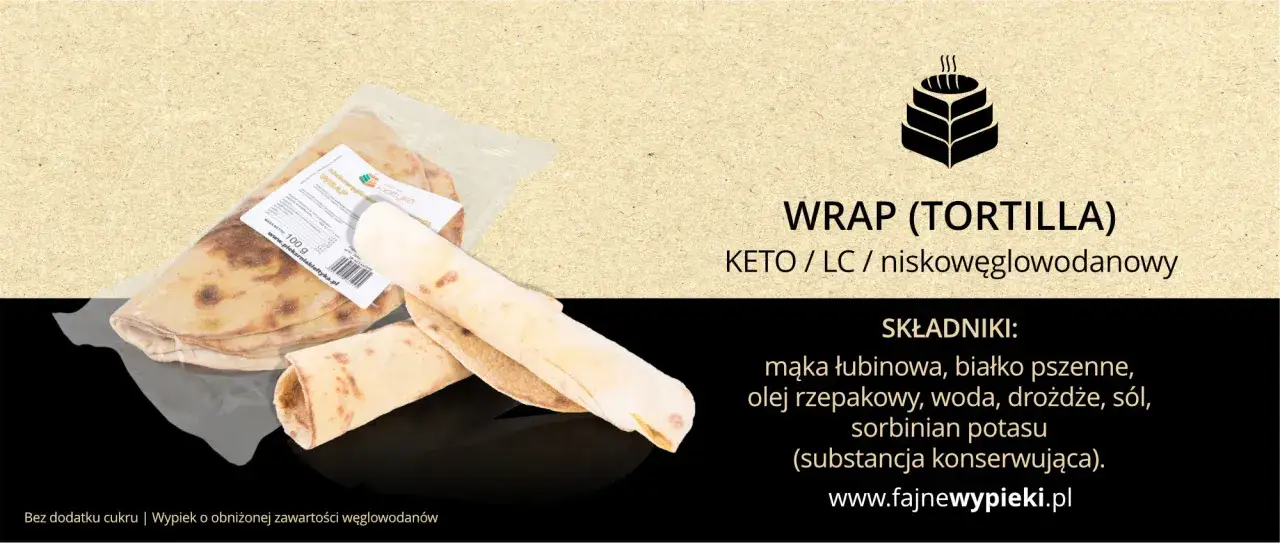 Niskowęglowodanowy wrap tortillowy, idealny na keto dietę. Sprawdź, ile węglowodanów ma placek tortilli, by cieszyć się smakiem bez wyrzutów sumienia.